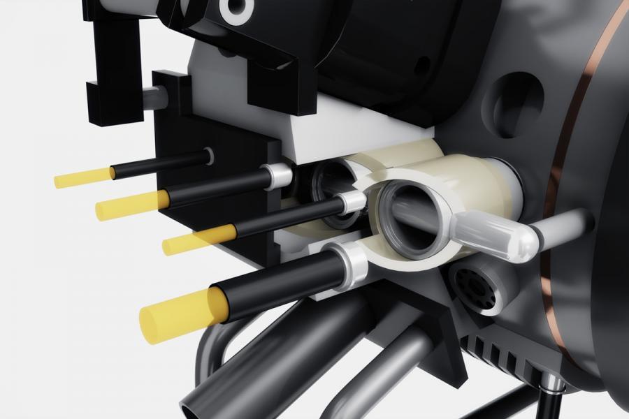 rendering fotorealistico industriale