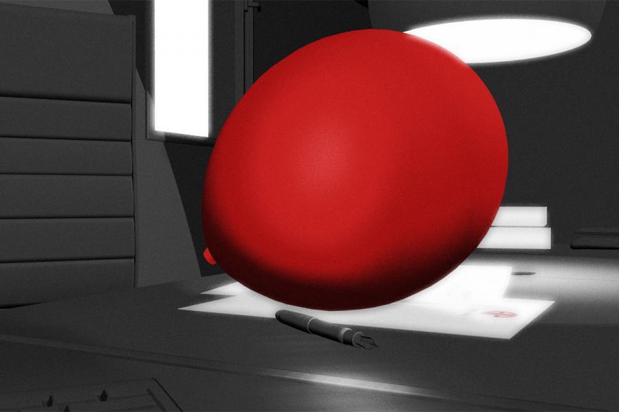 Animazione 3D – Red ball